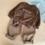 ست بلوز و شلوار کهکشانی BOSS