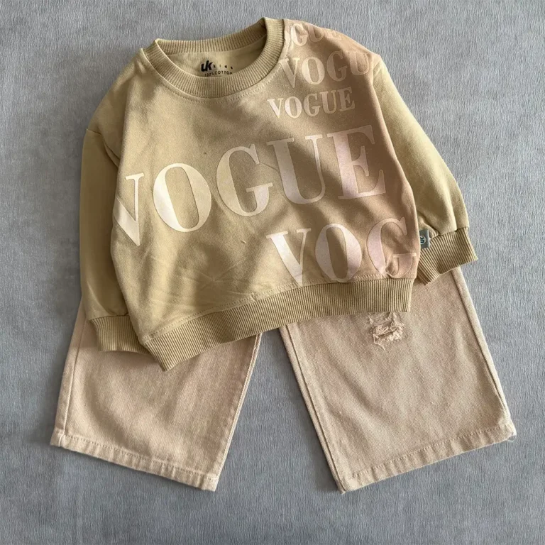 ست بلوز و شلوار کتان برند Vogue
