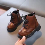 نیم بوت چرمی بندی طرح Brogue - Image 2
