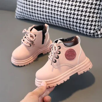 نیم بوت چرم بندی بچگانه اسپرت